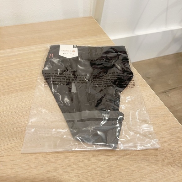 Stance Solid Black Thong - XL - Picture 5 of 5